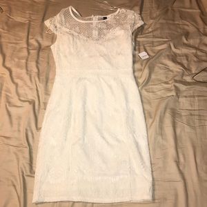 New White Mini Dress